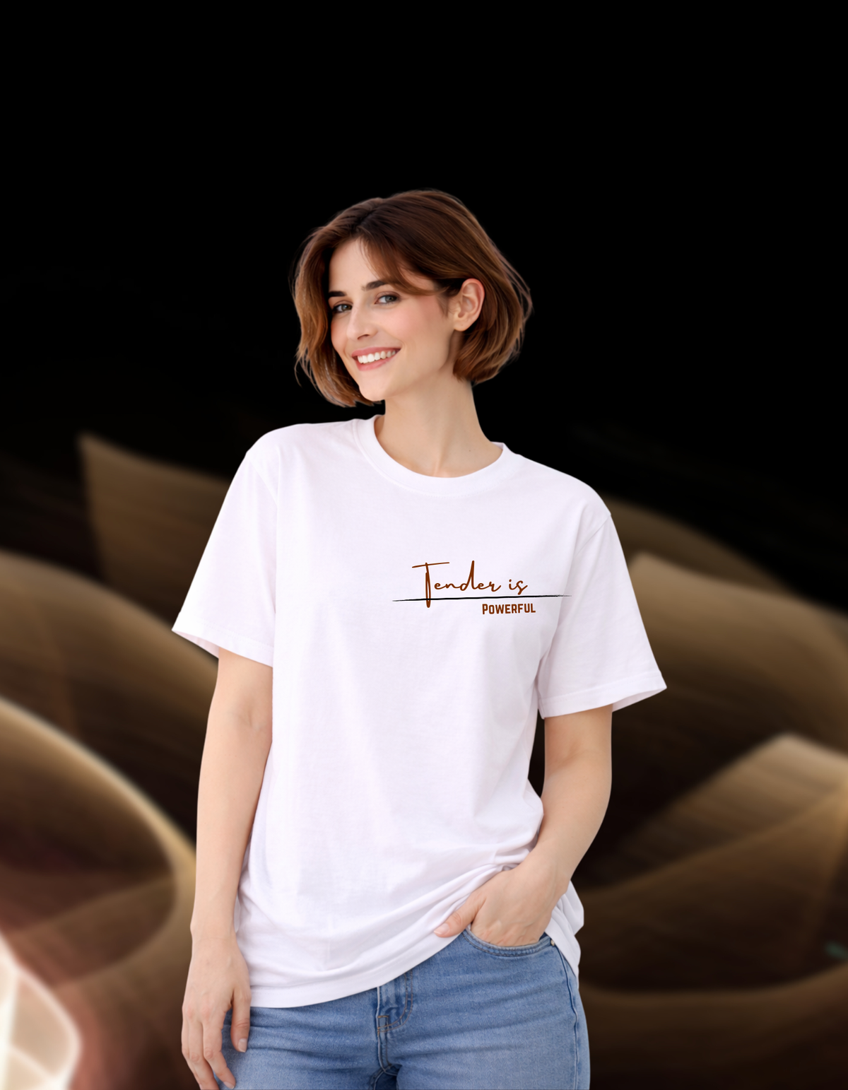 Tender Is Powerful – Unisex Oversized T-Shirt